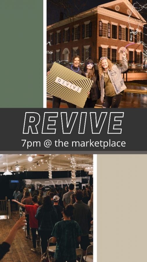 Revive promotional poster courtesy of Sofie Long