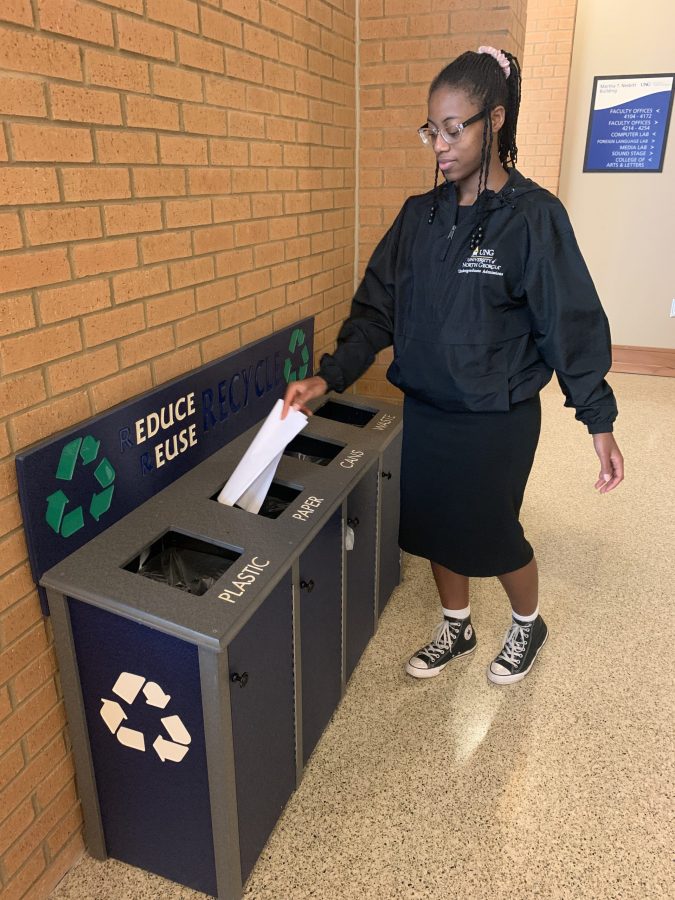 Is Recycling Garbage at UNG?