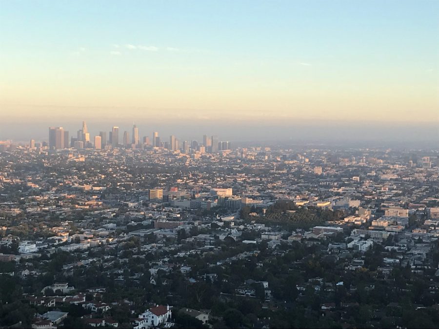 Above: Los Angeles is far from the southeast roots of NASCAR and holds a culture even more different from the NASCAR community, but the city has become the sport’s latest attempt at stepping further away from the comfort zone to attract new viewers. Photo Credit: Tripp Calhoun