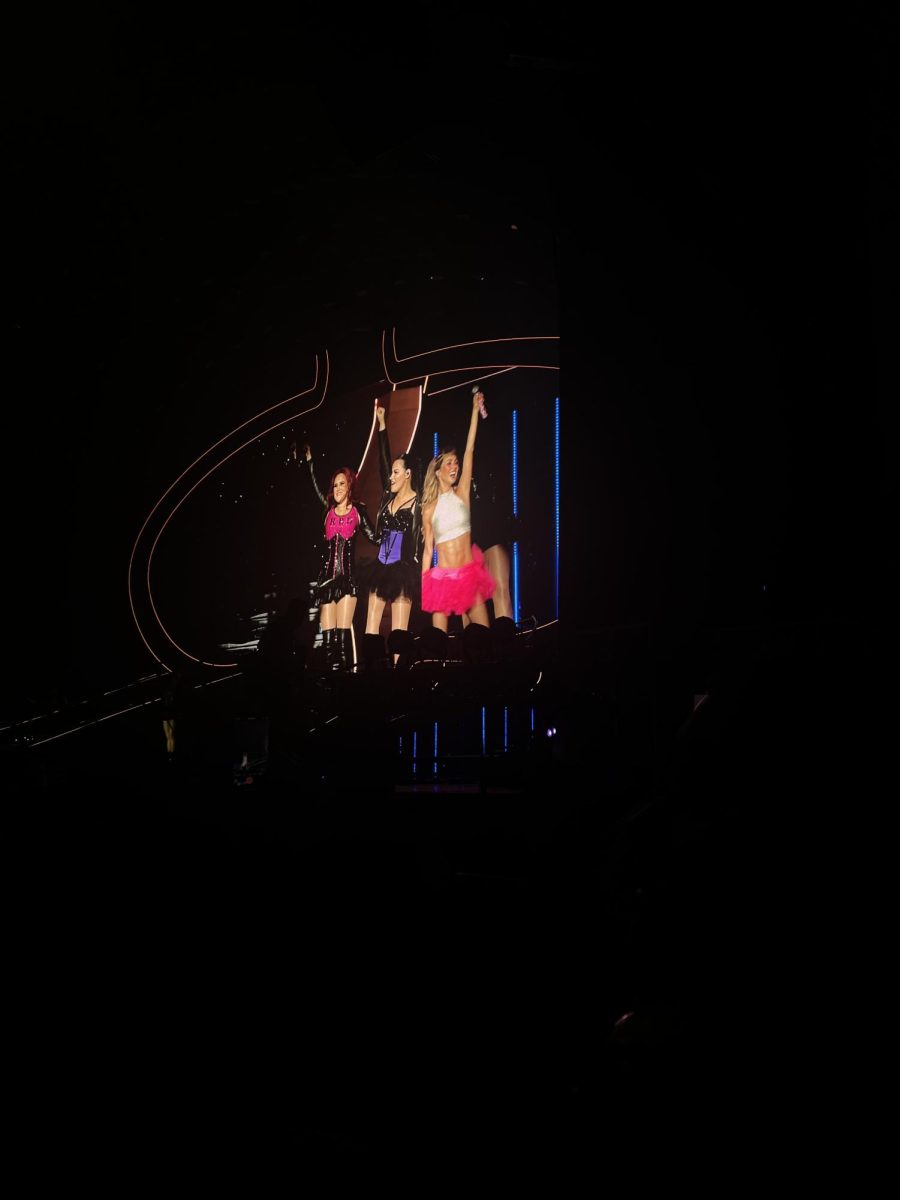 The ladies have their own time to shine, singing their songs, finishing off together, and waving to the fans.