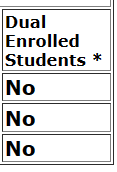 Tranguid dual enrollment snapshot