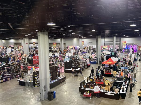 Hundreds of vendors all promoting unique and fun merchandise for attendees enjoy the convention