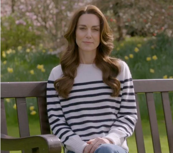On Friday, March 22, Princess Kate Middleton of Whales announced to the U.K. and to the world that she was recently diagnosed with cancer (Photo by The Prince and Princess of Wales/X page) 