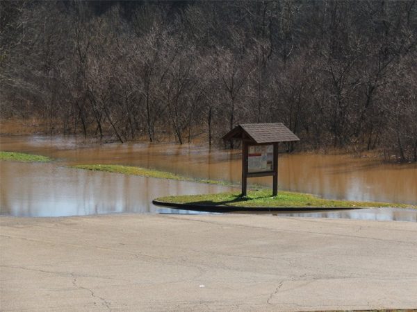 The Lula Ramp has seen consistent flooding since September of last year.