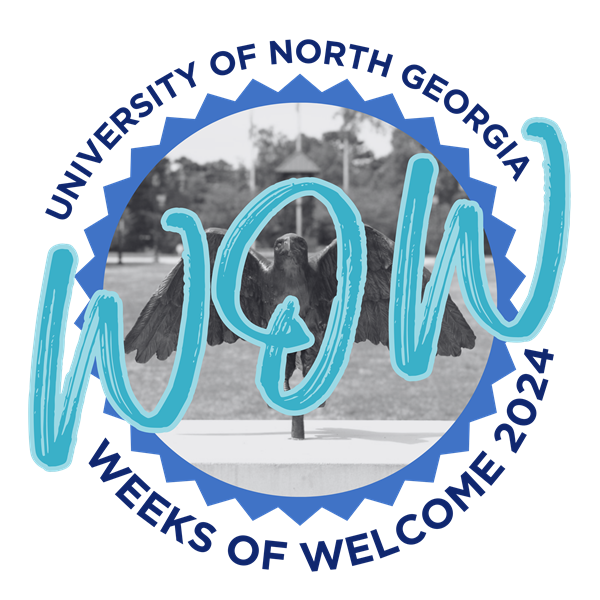 University of North Georgia 2024 "Weeks of Welcome" Logo