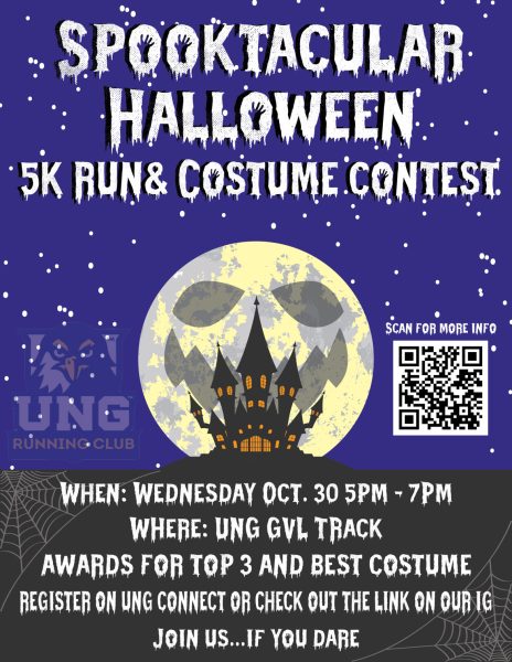 UNG's new Runners Club is hosting a "Spooktacular" 5k on Oct. 30.