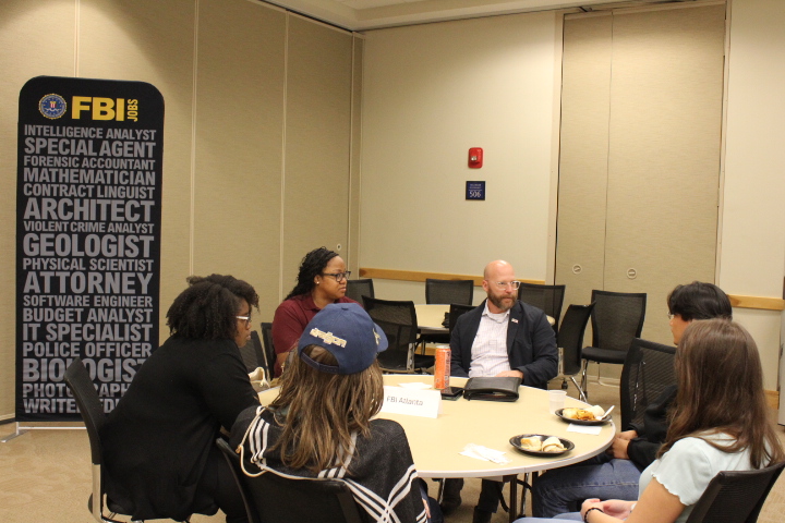 Students at the Diversity Career Fair receive firsthand info from future employers.