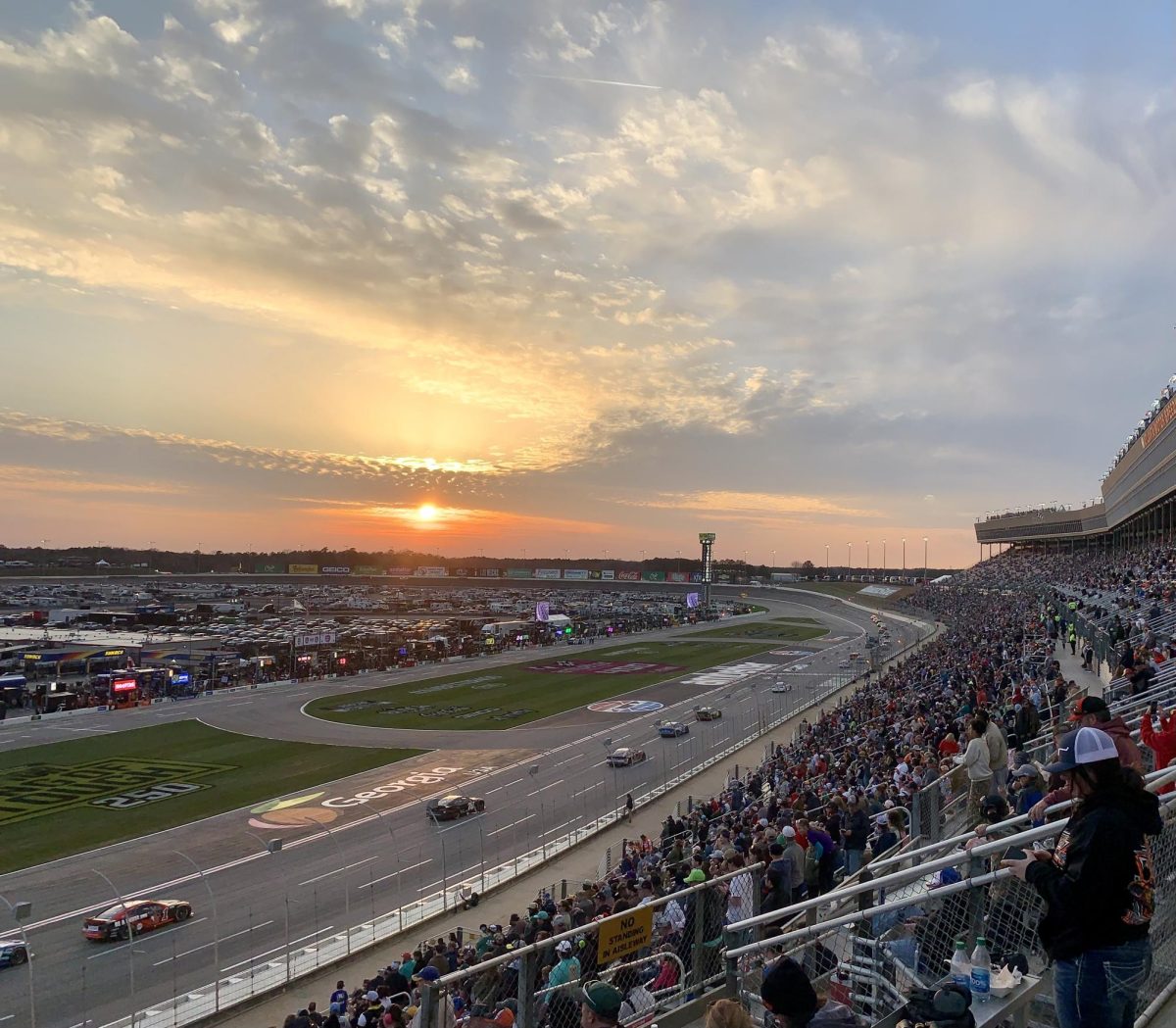 Atlanta Motorspeedway served as the backdrop for a thrilling overtime finish.