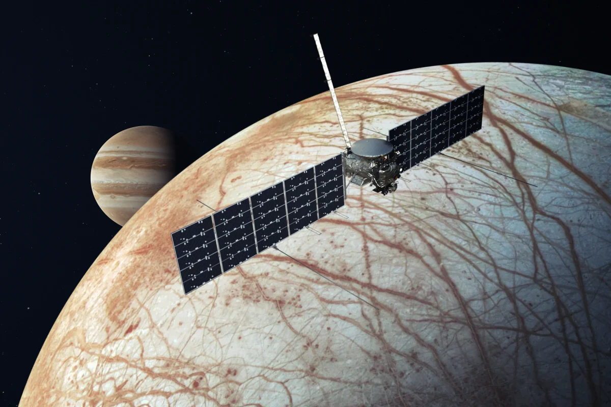 When Jupiter's moons are in orbit, the gravity pulls, causing solids and liquids to bend. These effects are considered the cause for Europa's energy.