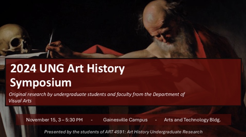 Students will present their research at the UNG Art History Symposium on Nov. 14. 