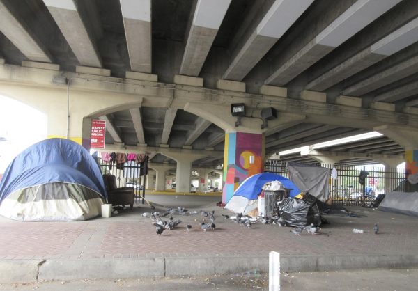 New Orleans is initiating 'clean up' plans to relocate the homeless.