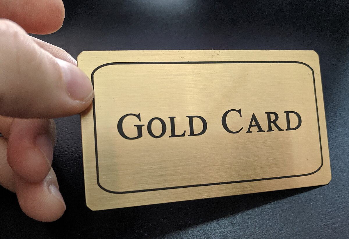 The new "gold card" gives wealthy foreigners a pathway to U.S. citizenship.