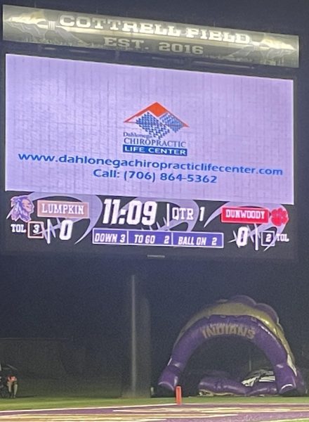 The commercial made by the University of North Georgia’s SPRUNG program is featured at Lumpkin High Schools football game against Dunwoody. The success of this project could be the beginning of big things for the schools initiative 