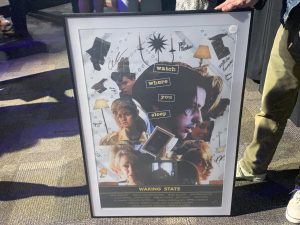 Andrew Solerno's theatrical poster for his debut film Waking State.