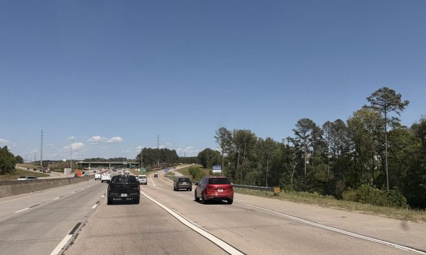 Exit 12 of 400, the end point of the construction project