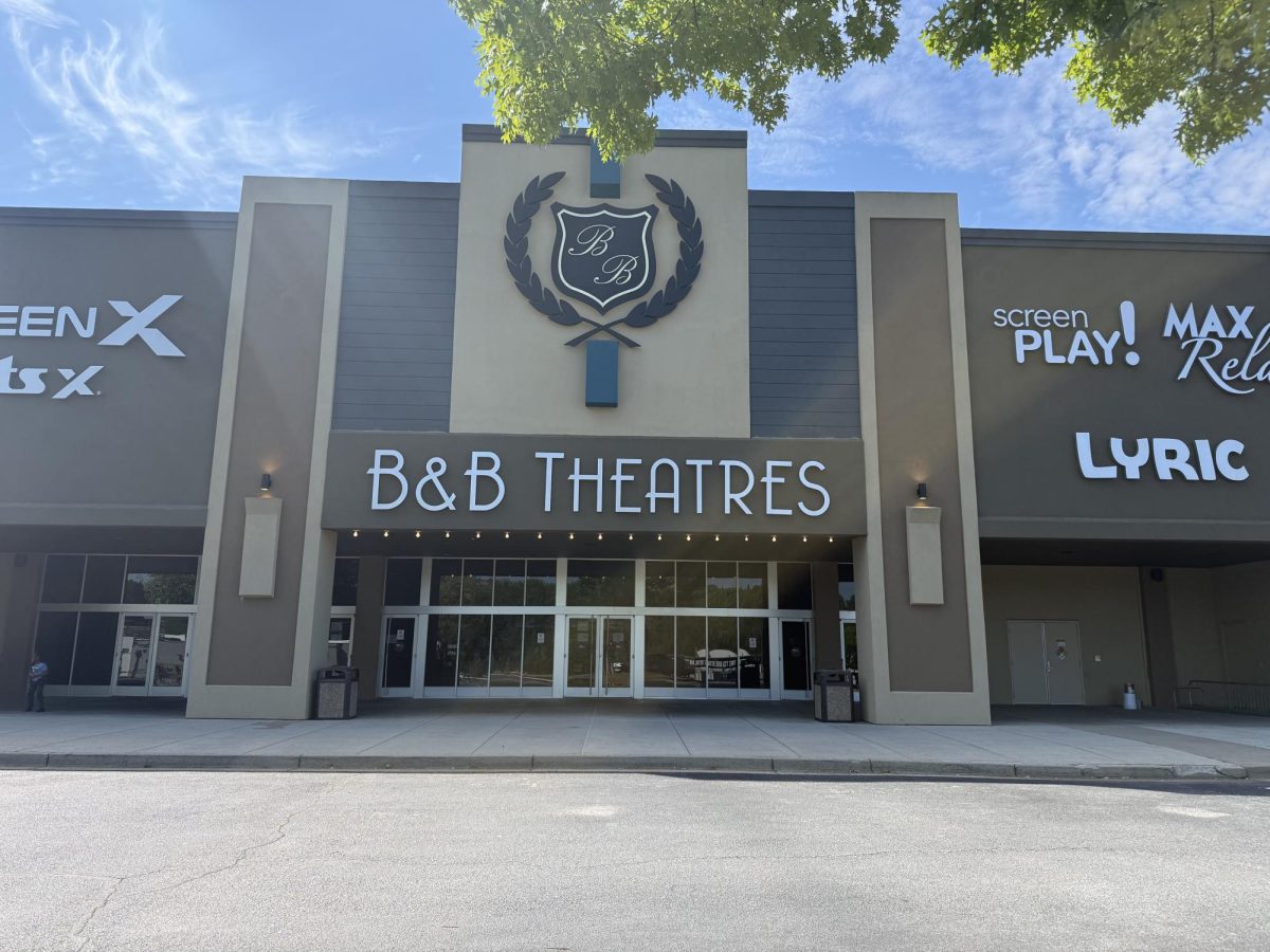 B&B Movie Theater located in Athens, GA.  Photo by Amelia Anderson